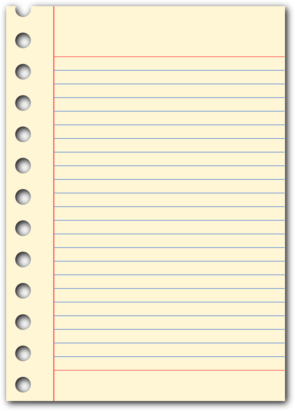 Public Domain Clip Art Image Notepad Page ID 13526004611720 