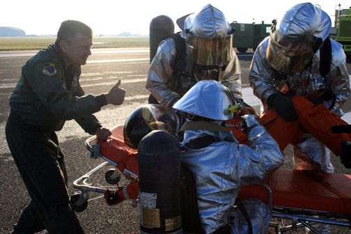 Fairford Airmen prepare for shuttle launch