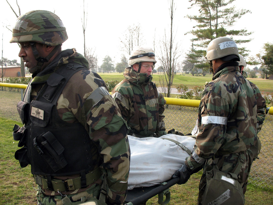 Aviano Airmen train in self aid, buddy care