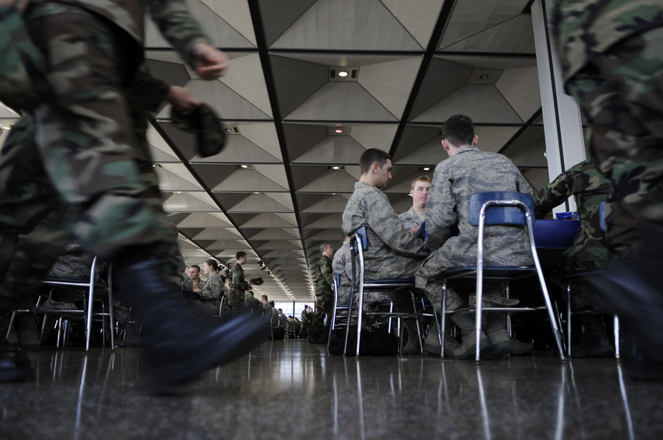 U.S.Air Force Academy Mitchell Hall Cadet Dining Facility