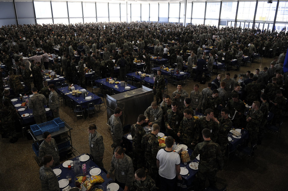 U.S.Air Force Academy Mitchell Hall Cadet Dining Facility