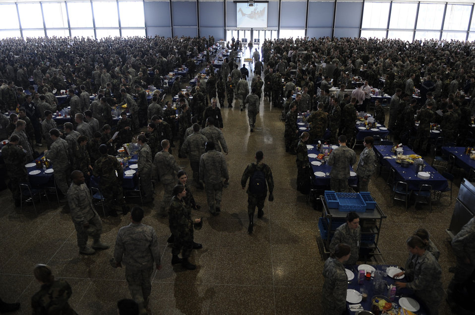 U.S.Air Force Academy Mitchell Hall Cadet Dining Facility