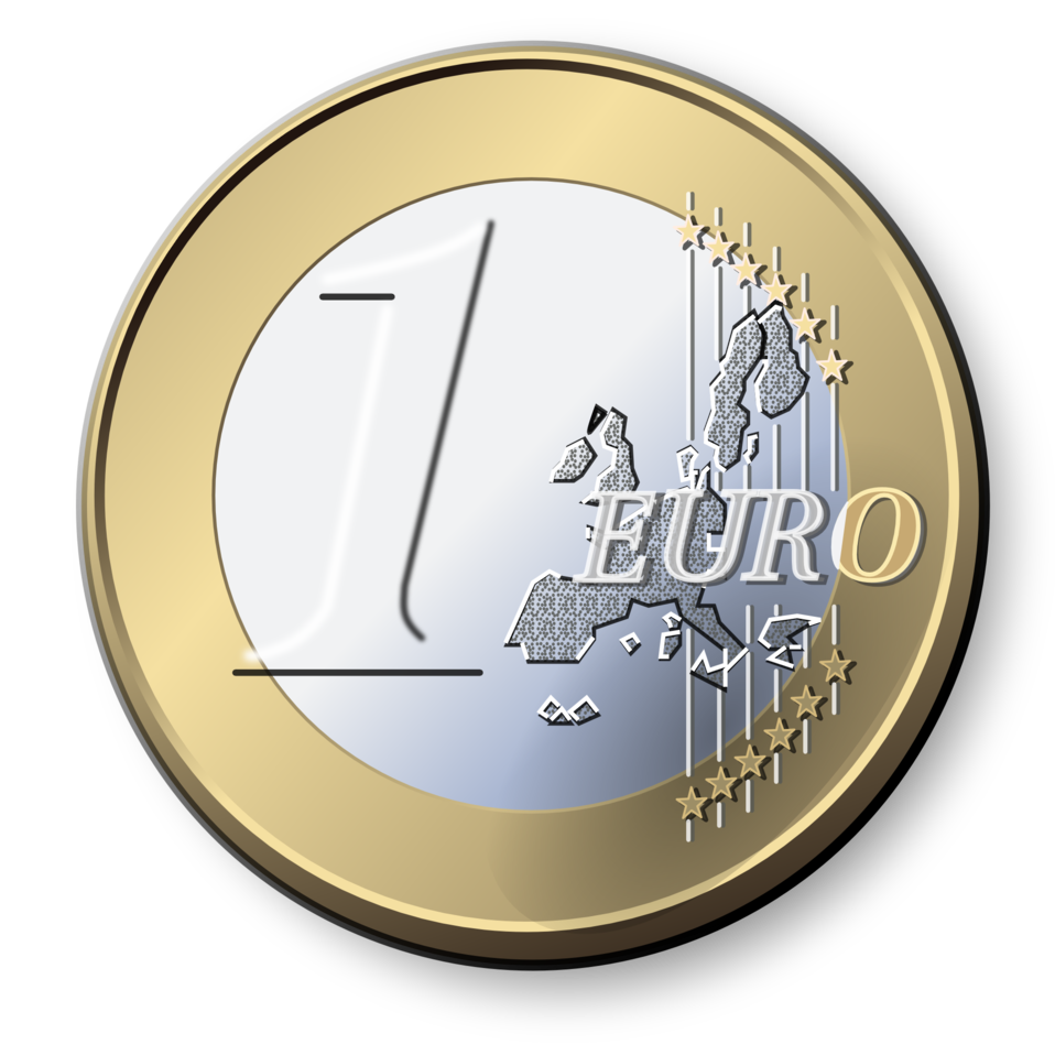 Public Domain Clip Art Image One Euro Coin ID 13924918812678 