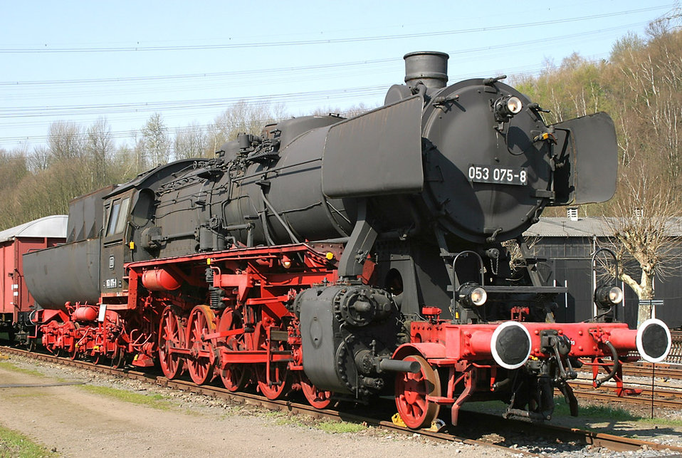Deutsch:  Dampflok der Baureihe 50