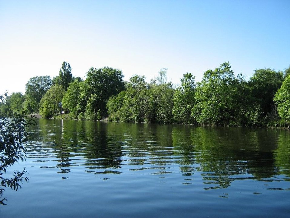 Deutsch:  Der Sacrow-Paretzer-Kanal bei Nedlitz/Potsdam (Brandenburg, Germany)