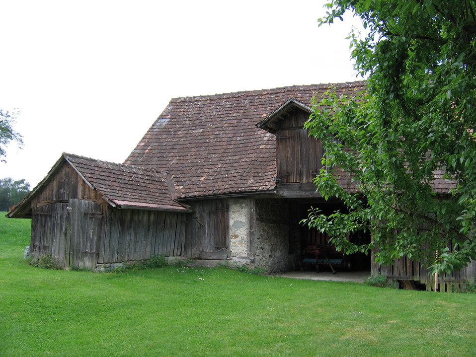 Deutsch:  Kressbronn am Bodensee: Hofanlage Milz - Remise