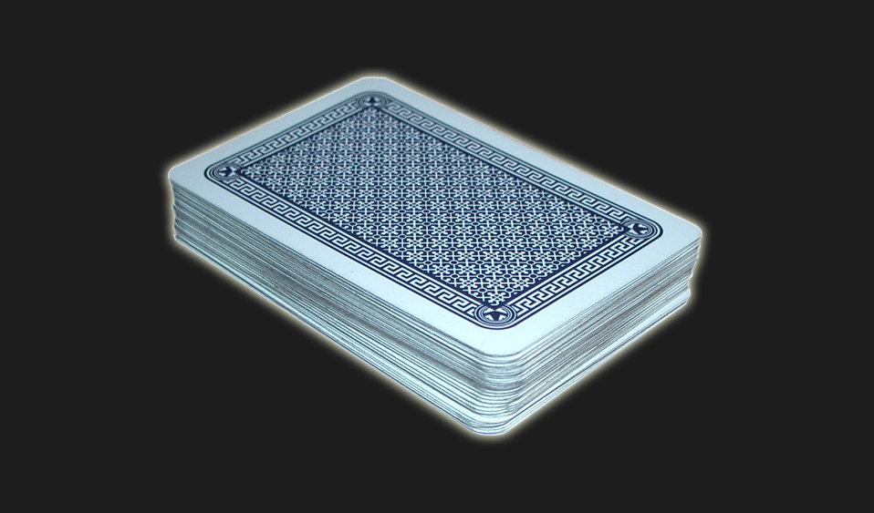 Pack of playing cards.