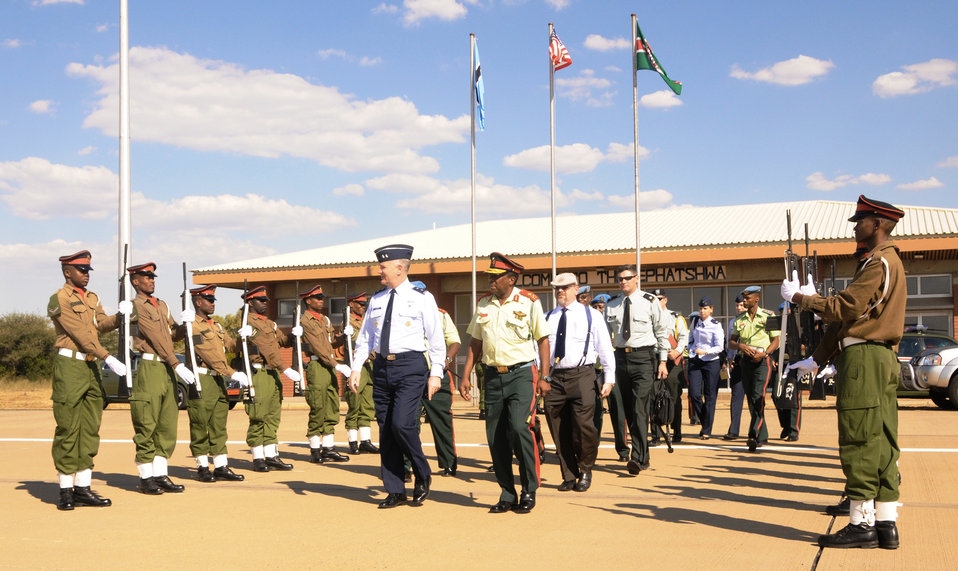 Air Forces Africa officials visit Botswana