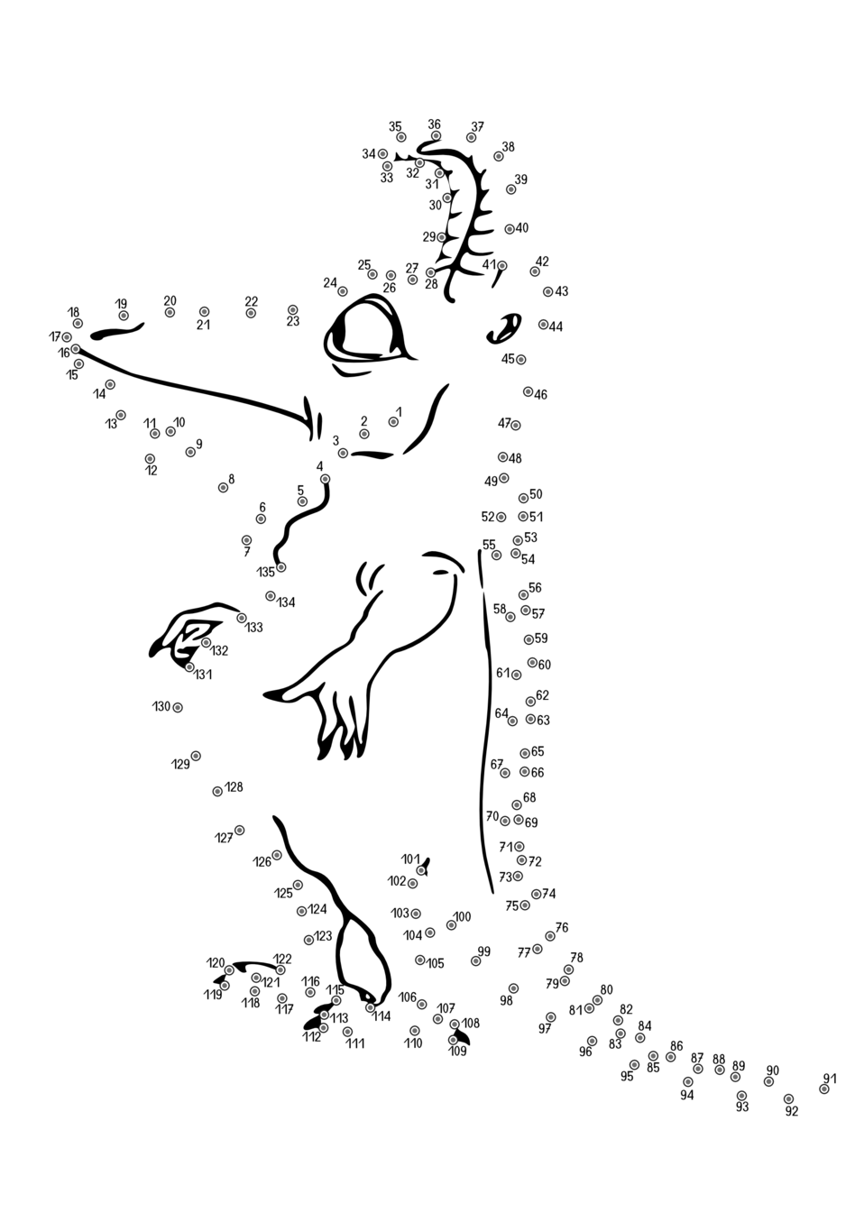 Number Image Monster