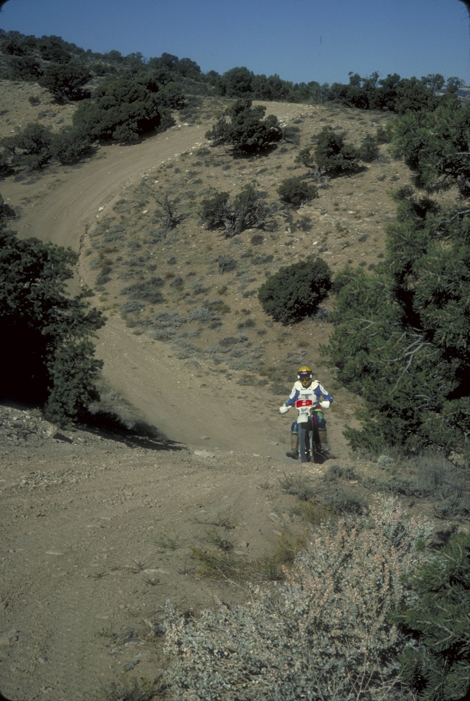 Public Domain Picture Offhighway vehicle trail on public lands. ID