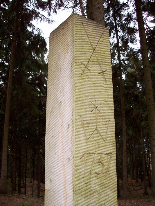 Deutsch:  Jagdsäule im Tharandter Wald
