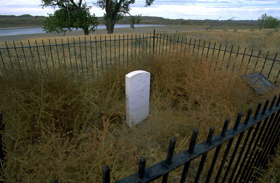 Public Domain Picture Headstone of William of Custer's 7th