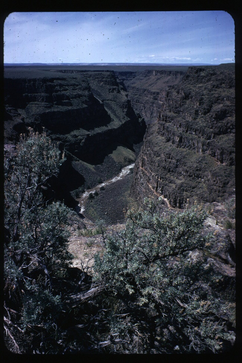 Public Domain Picture Scenic Bruneau River Overlook Owyhee Field