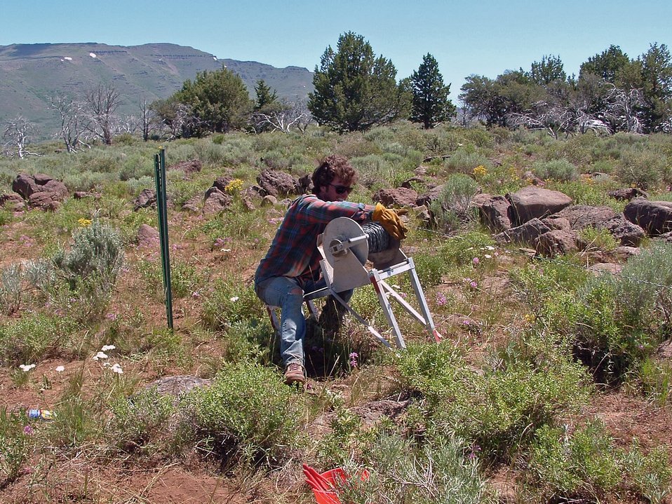 Volunteers work with BLM to remove over a 100 miles of old fence.  