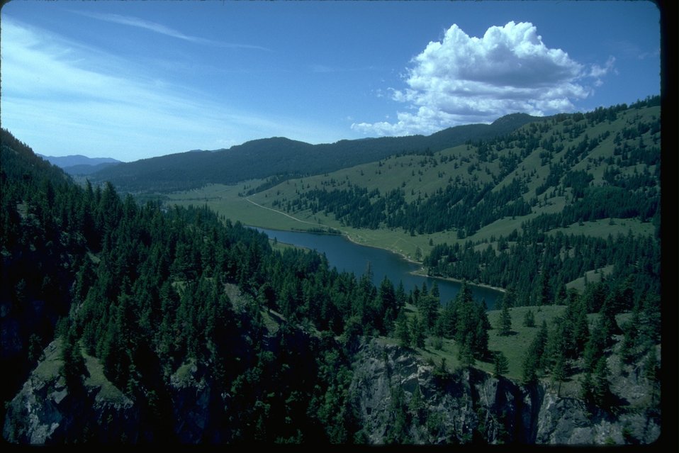 Public Domain Picture Chopaka Lake in Okanogan County, WA. ID