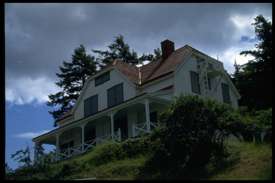 Public Domain Picture Living quarters at Turn Point. One in a series