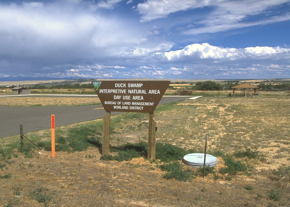 Public Domain Picture Duck Swamp Interpretive Area Worland Field 
