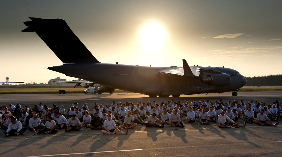 Yokota Airmen get fit, give back
