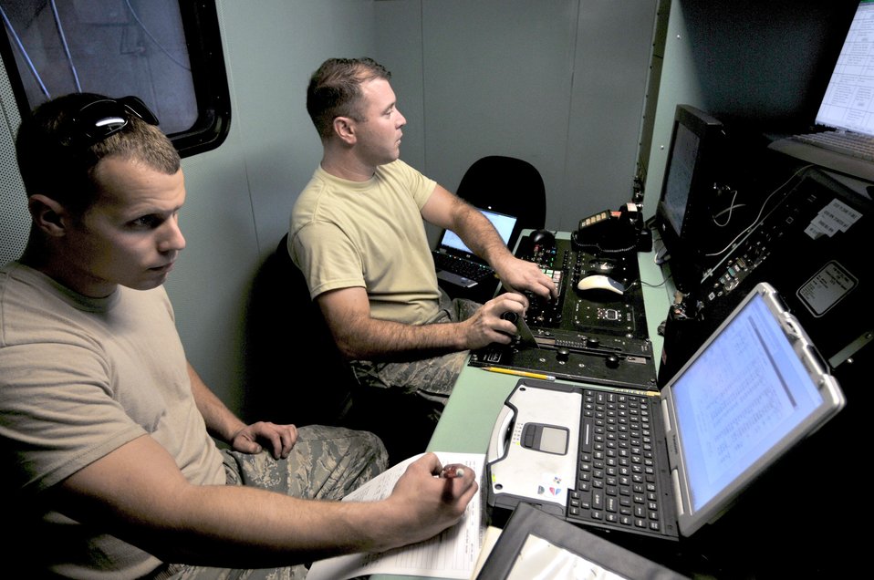 F-15 Eagle engine test run