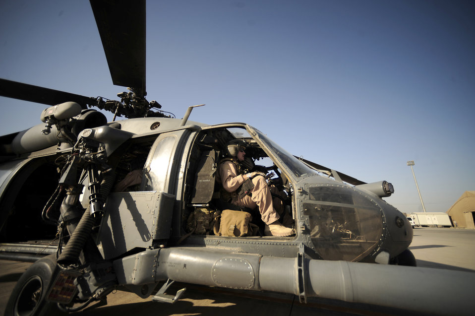 Pave Hawk mission over Iraq