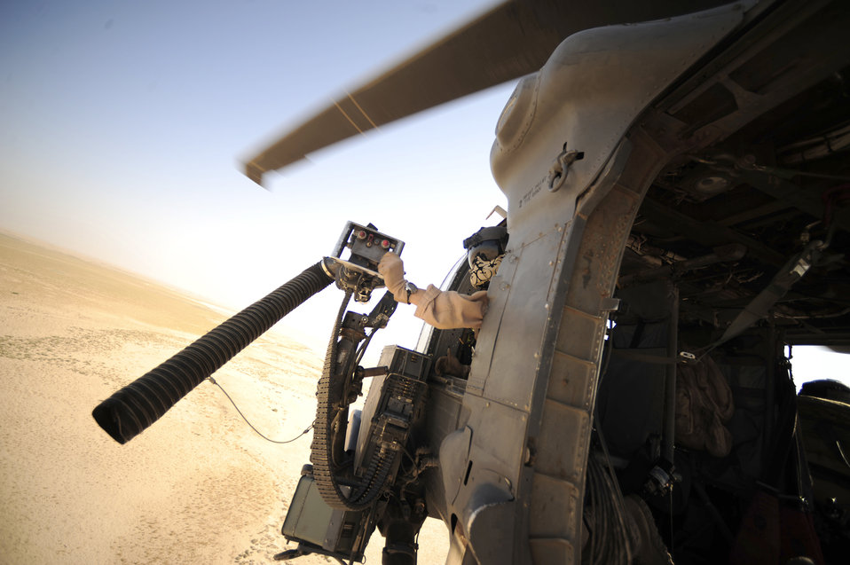 Pave Hawk mission over Iraq