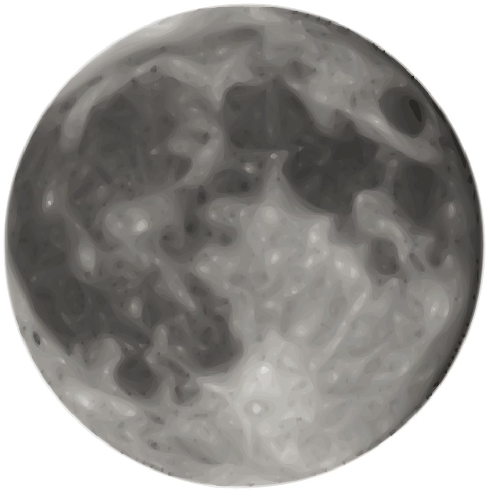 full moon clipart images