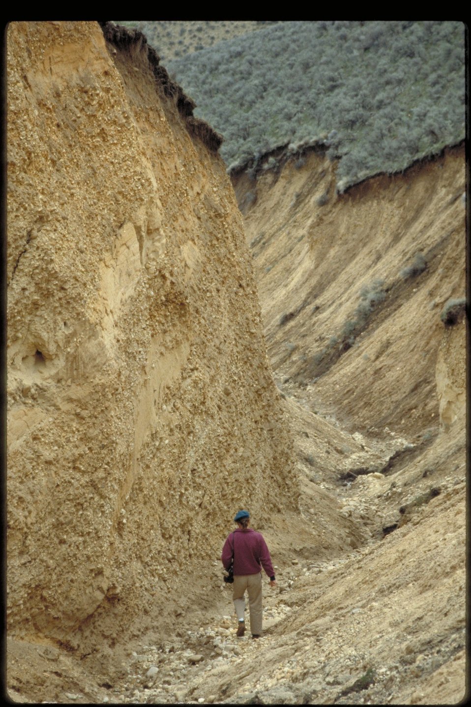 Boise Front erosion  Four Rivers Field Office  LSRD  Lower Snake River District