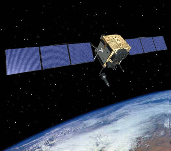 GPS IFF satellite