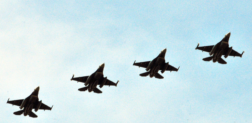 Aircraft arrive at Andersen for Cope North 10-1 kickoff