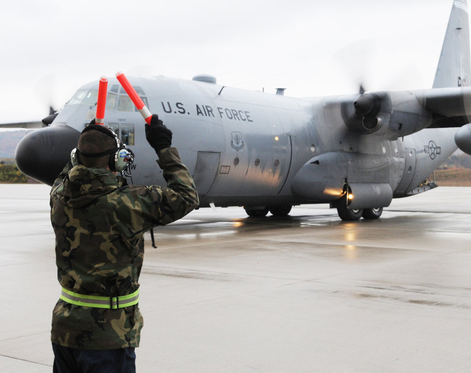 Ramstein's C-130E Final Departure