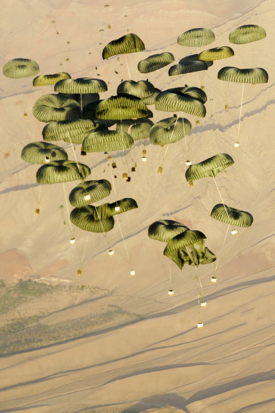 Supply drop in Afghanistan