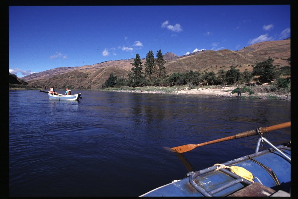 Hammer Creek put-in  Dory  Lower Salmon River  Cottonwood Field Office  UCSC  Upper Columbia Salmon Clearwater District