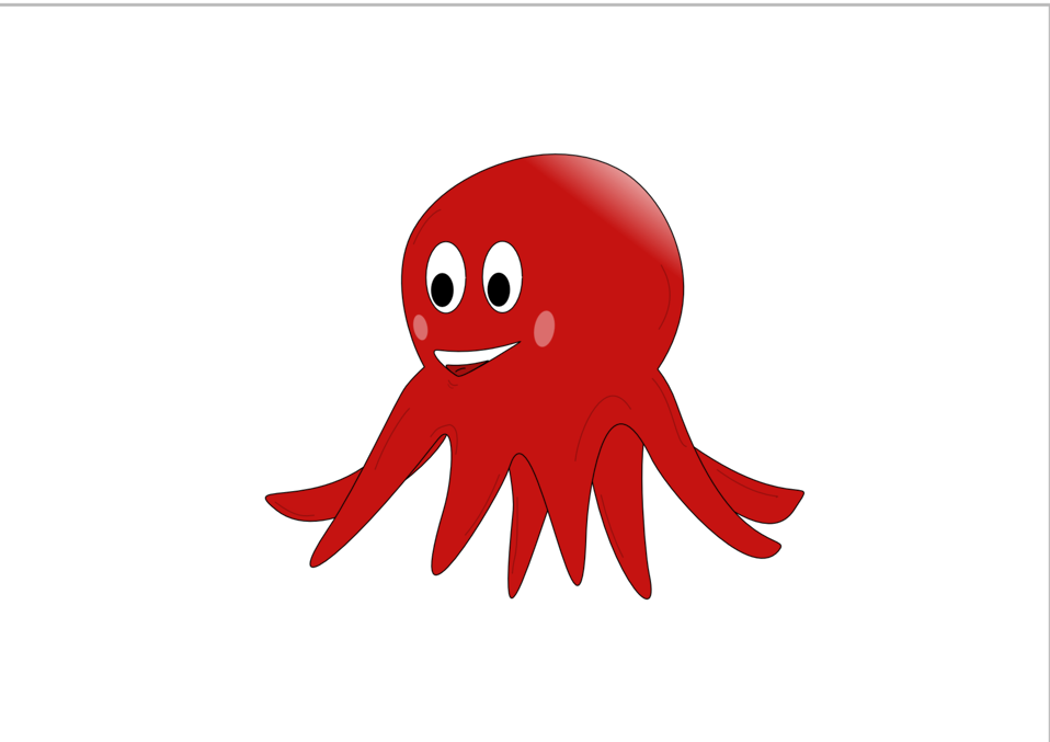 little red octopus