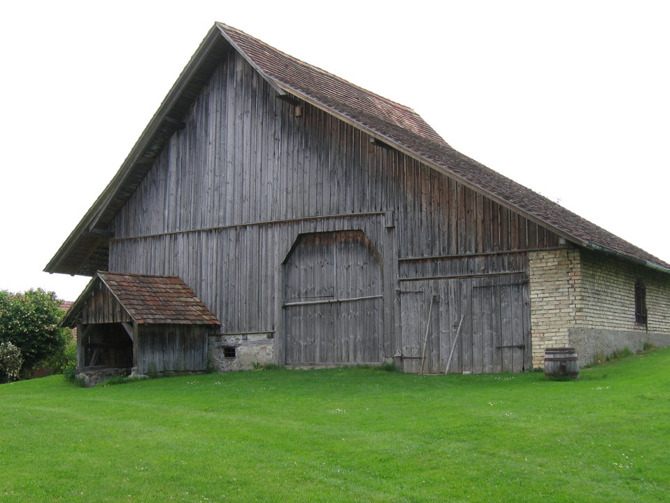 Deutsch:  Kressbronn am Bodensee: Hofanlage Milz - Scheune
