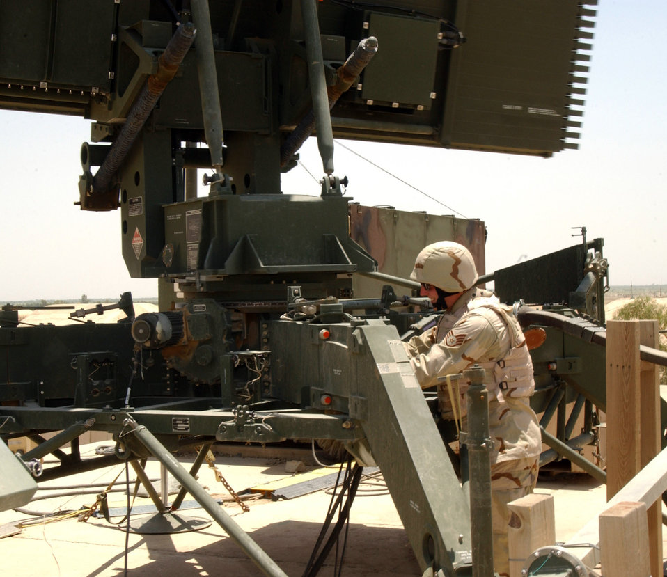 Public Domain Picture | Maintainers keep Balad radar running 'round the ...